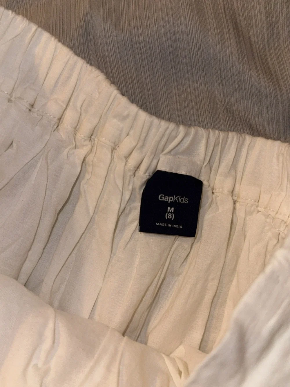 GAP Cream Sequin-Trim Girls' Skirt